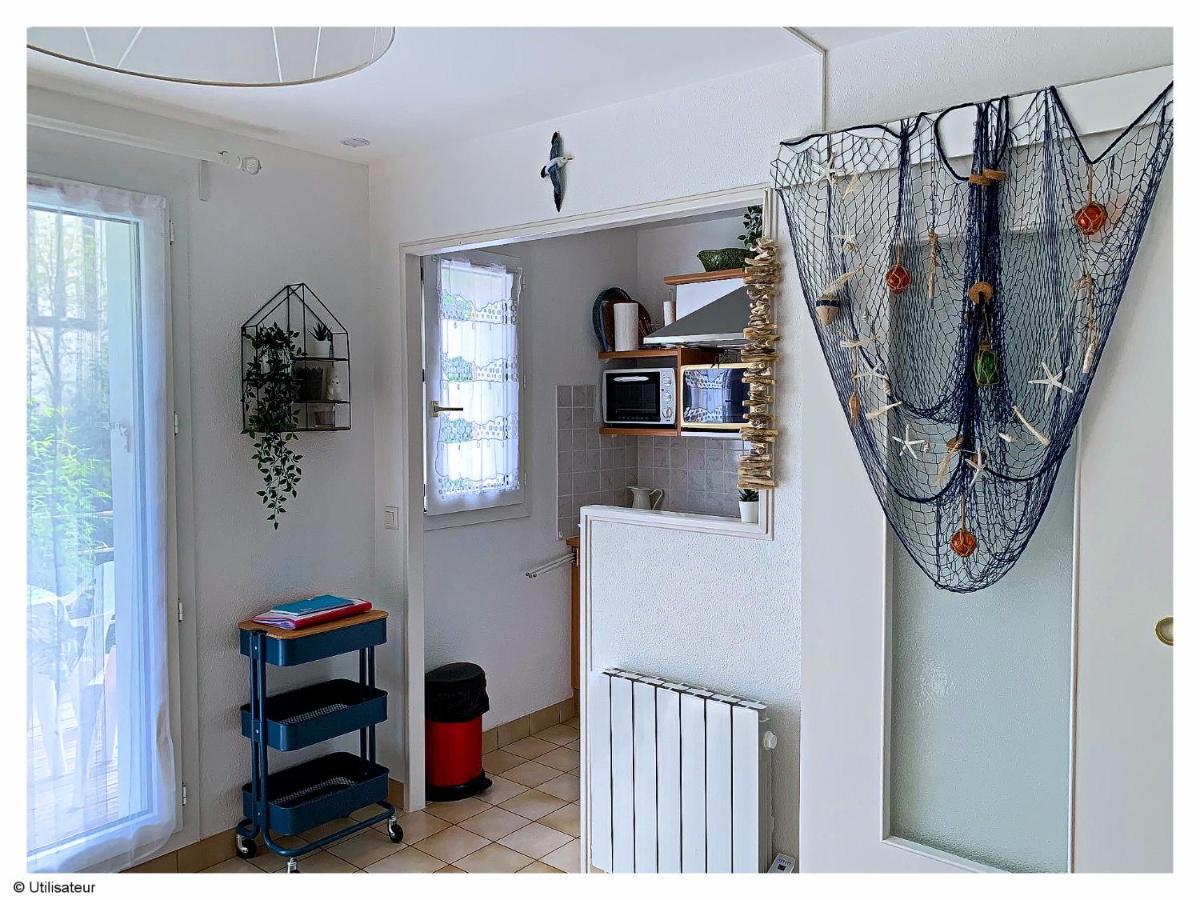 Cabourg, Appartement Plain Pied Avec Terrasse Acces Direct A La Plage المظهر الخارجي الصورة